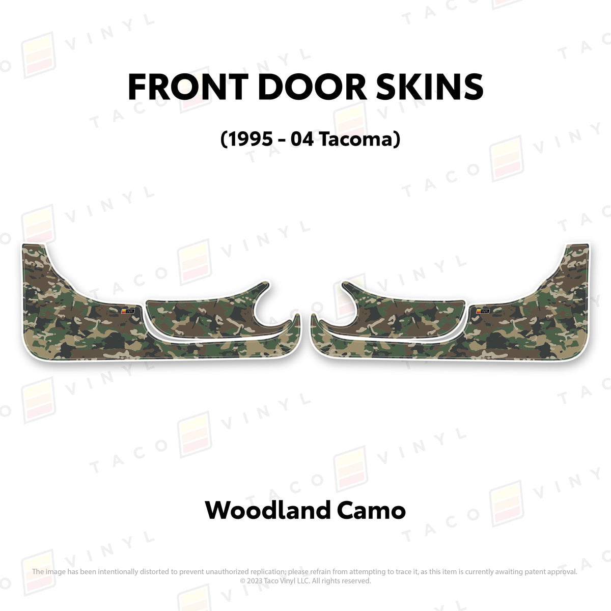 1995-04 Tacoma Door Skins (Lower Section)