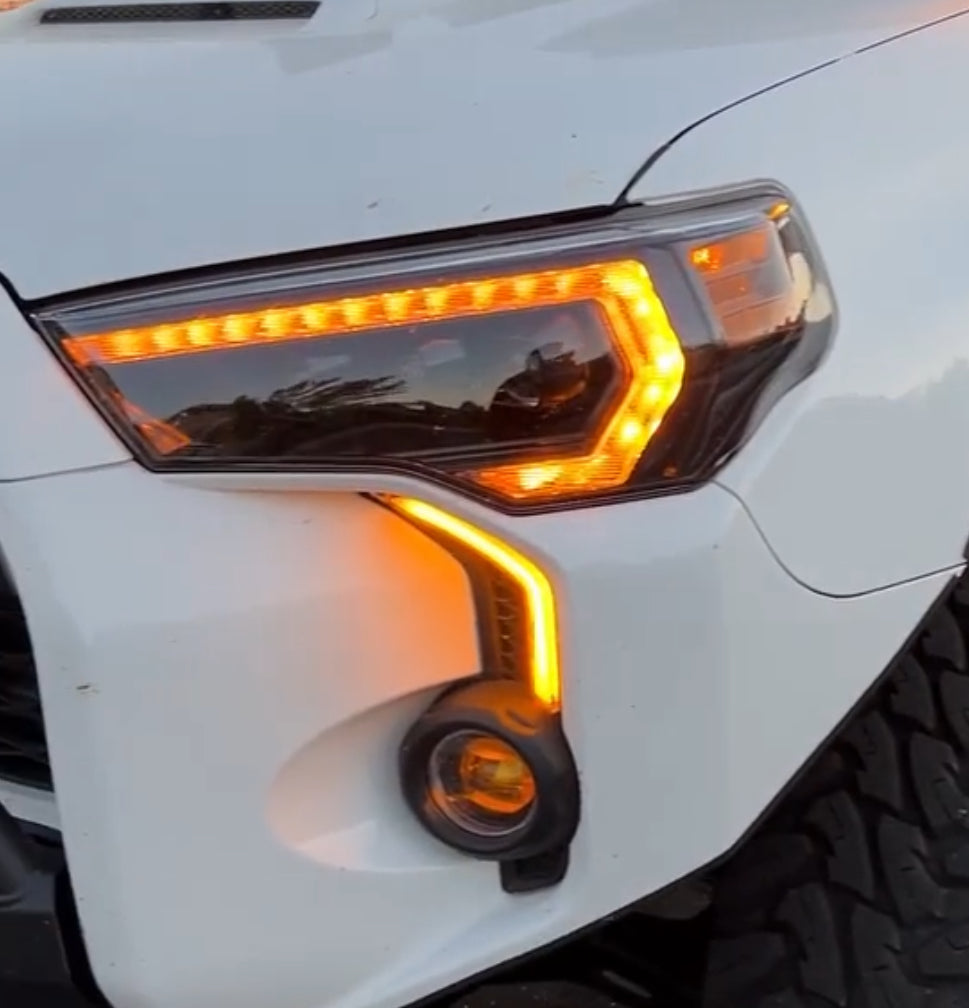 Aspire LED DRL Fog Light Fang Bezel Kit | 4Runner (2014–2024)