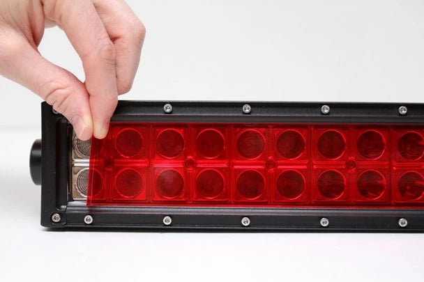 One 1" x 4" Universal LED Lamp Film Covers