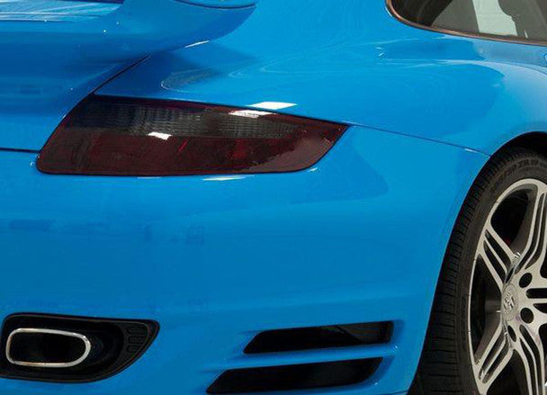 Lamin-X universal protective film applied to a tail light in gunsmoke.