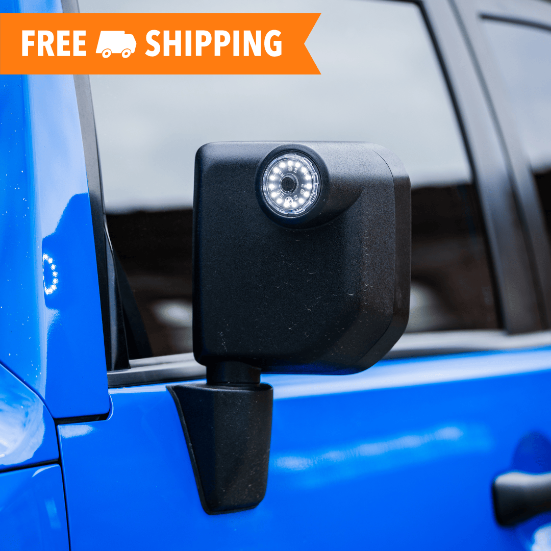 KC Cyclone Mirror Light Kit - 2007-2014 FJ Cruiser