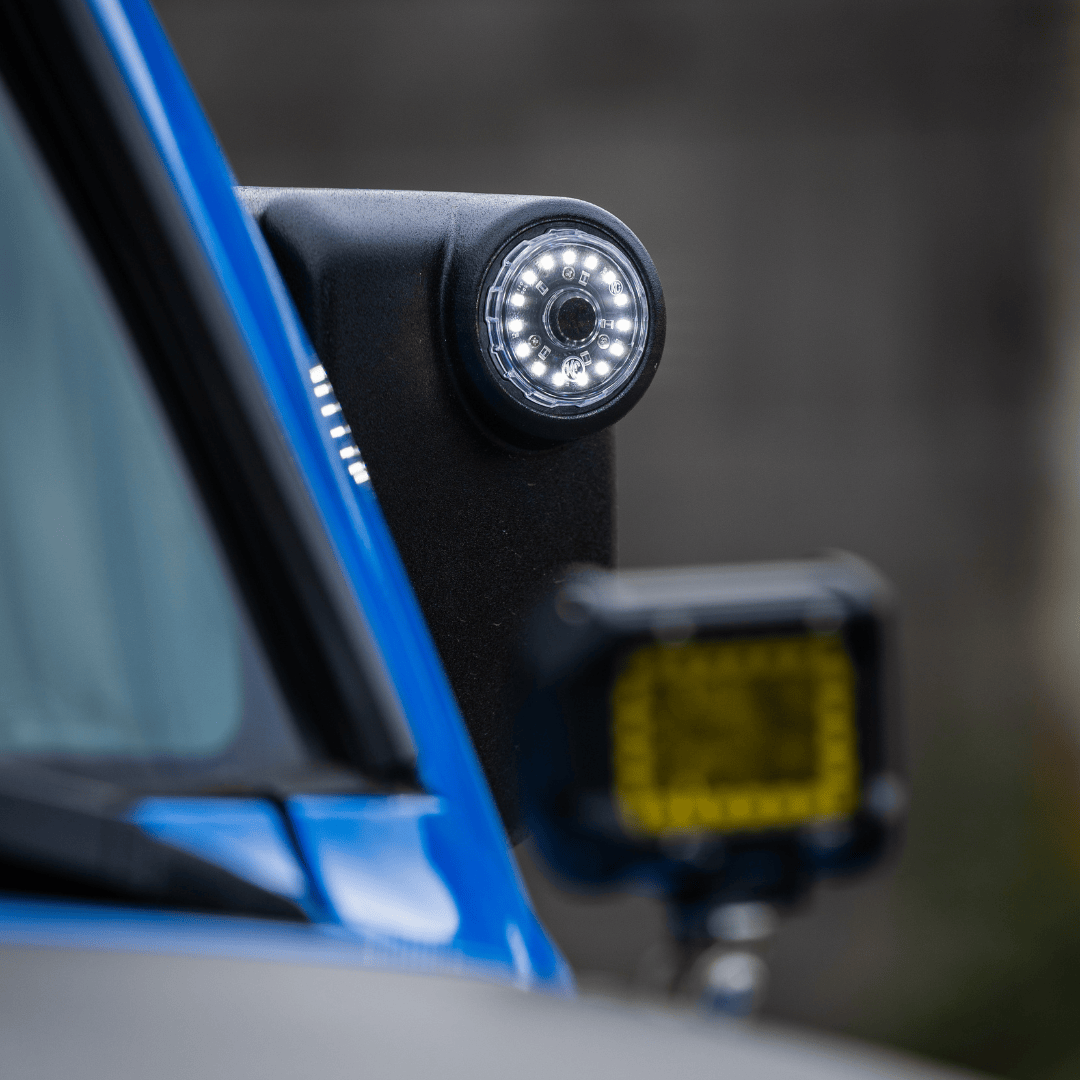 KC Cyclone Mirror Light Kit - 2007-2014 FJ Cruiser