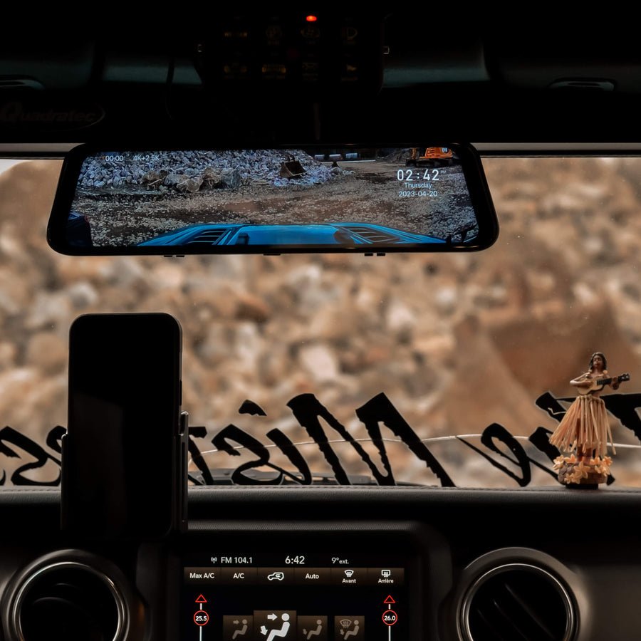 Wolfbox G900 Tri Pro Bumper Dash Cam