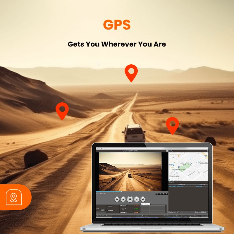 Wolfbox G900 Tri Pro Bumper Dash Cam