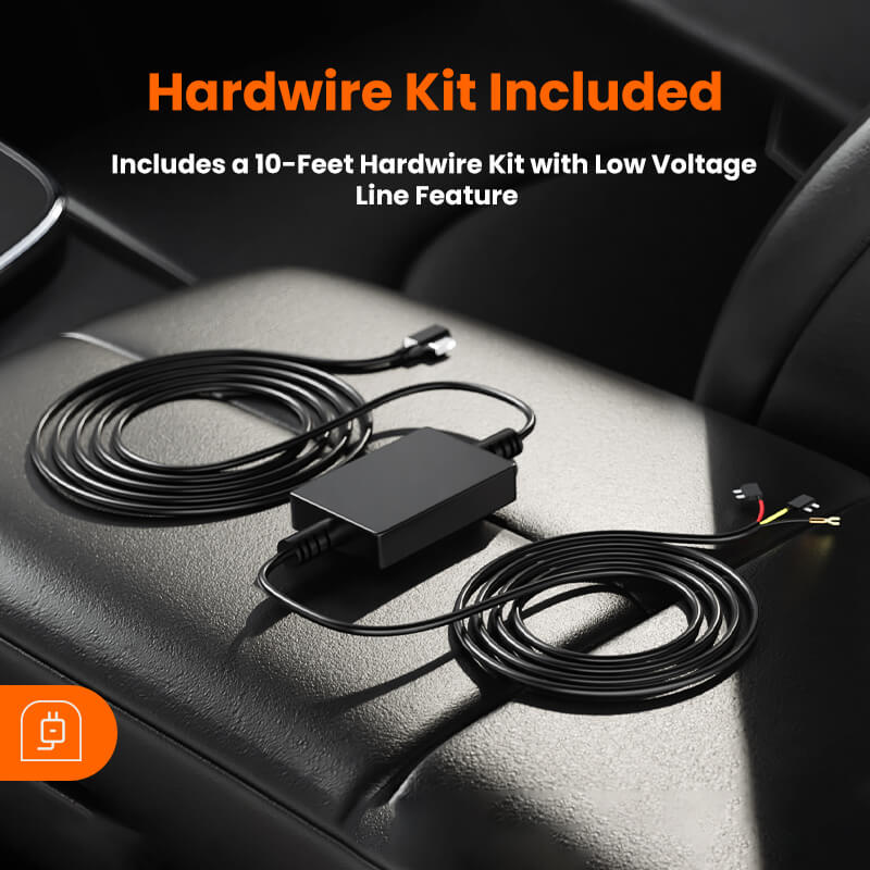 Wolfbox G900 Tri Pro Bumper Dash Cam