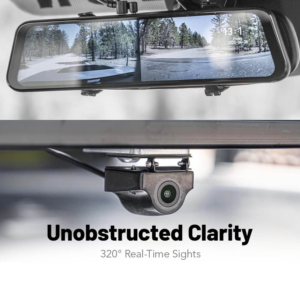 Wolfbox G900 Tri Pro Bumper Dash Cam